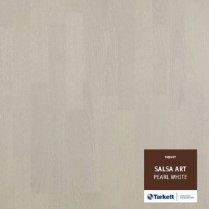Паркетная доска Tarkett Сальса Арт White Pearl (2,658 м2)