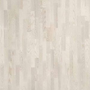 Паркетная доска PolarWood Ясень Living White Matt 3-х пол. (3,41м2)